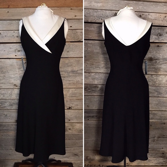 Ann Taylor Tuxedo Dress, Size 8 - Picture 5 of 10